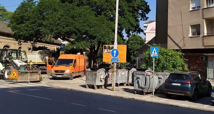 JKP Higijena Pančevo: Premeštaju se kontejneri u Branka Radičevića