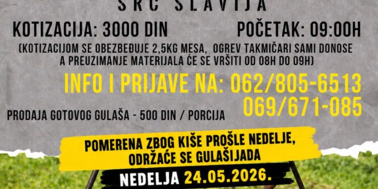 Gulašijada u Kovačici 24. maja