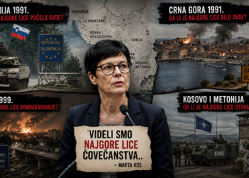 Čije je „najgore lice čovečanstva“ gledala Marta Kos?