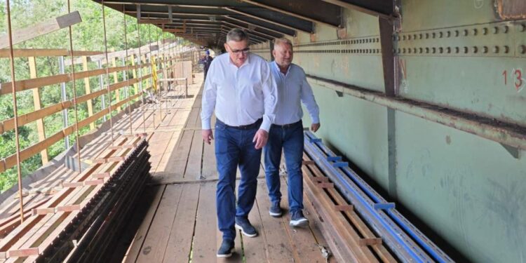 Drobnjak: Radovi na Kovinskom mostu mogli bi da budu završeni ove godine