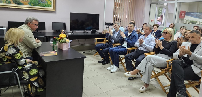 Ivana Stojić i prof. dr Dobrivoje Stanojević gosti književne večeri u Opovu