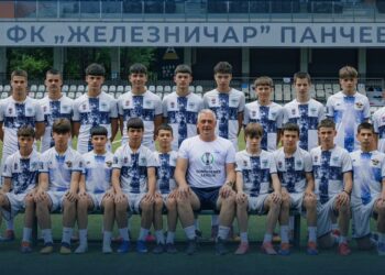 Pioniri FK Železničar Pančevo šampioni Pionirske lige Vojvodine grupa „Jug“