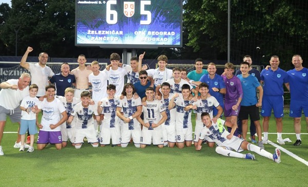 Istorija: Kadeti FK Železničara plasirali se u elitni rang!