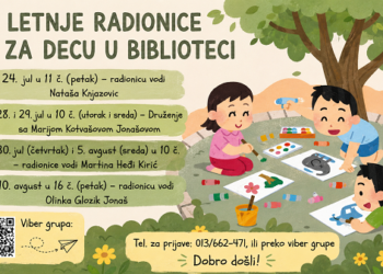 Kreativno leto u Kovačici: Počinju radionice koje spajaju igru i znanje