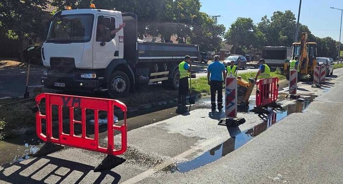 Vodovod Pančevo: Uspešno sanirana havarija u Stevana Šupljikca