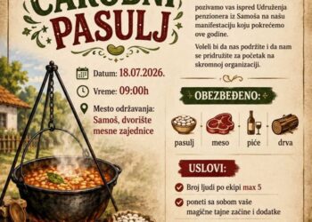 „Čarobni pasulj“ u Samošu: Susret penzionera u znaku druženja i zajedništva