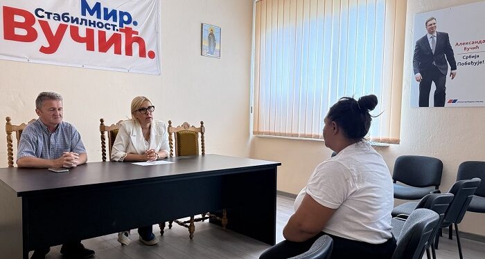 Predsednica opštine Opovo održala prijem građana u Barandi