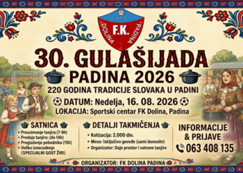 Prijave za Gulašijadu u Padini do 15. avgusta