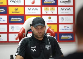 Đorđe Čotra posle Vojvodine: „Težimo da iz utakmice u utakmicu budemo sve bolji“