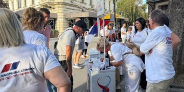 SNS Pančevo: Razgovori sa građanima na tri lokacije