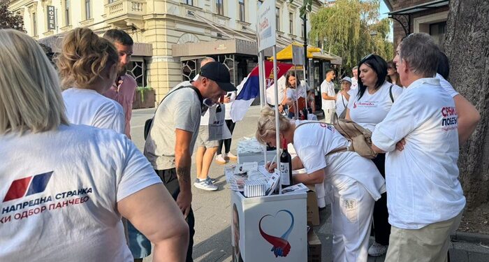 SNS Pančevo: Razgovori sa građanima na tri lokacije