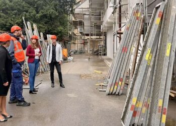 Predsednica opštine Kovin obišla radove na rekonstrukciji Centra za kulturu
