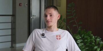 Aleksa Kuljanin: Dva meča, dva gola za Srbiju