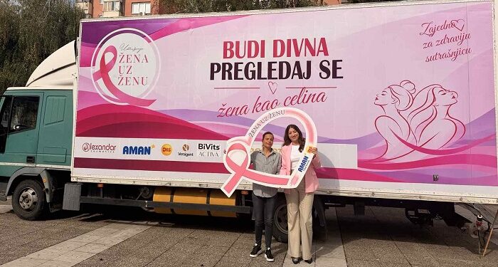 Besplatni preventivni pregledi u Kovinu u okviru karavana „Budi hrabra, pregledaj se“